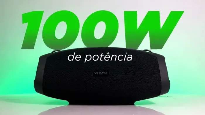 CAIXA DE SOM BLUETOOTH VX CASE