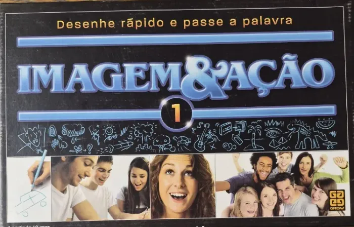 Imagem & Ação 1 Grow Completo - Ótimo Estado! Desenhe e Adivinhe