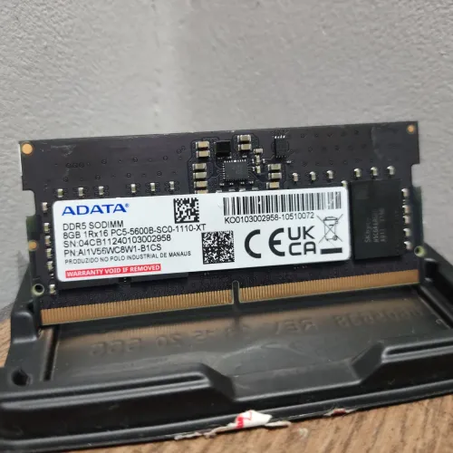 Memória Ram Ddr5 8Gb