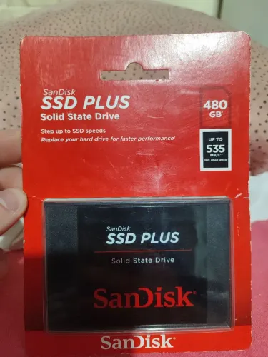 SanDisk SSD plus sólido state 480gb
