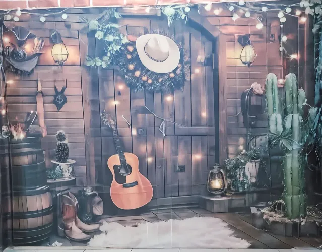 Painel Festa Temática Country 3m X 2.5m