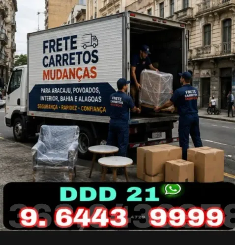 Frete, Serviços de Mudanças e Carretos com Ótimo Preço