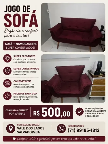 Jogo de sofá