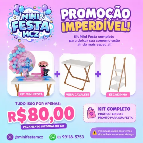 Kit mini festa