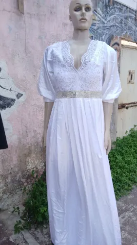 Vestido de noiva tamanho médiousado só uma vez