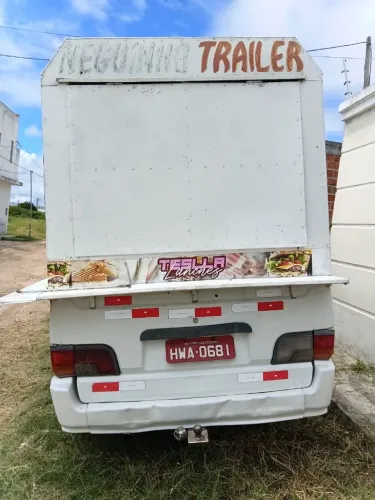 Treiler de lanches completo