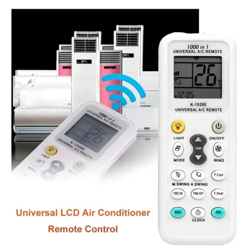 Controle Universal Ar condicionado Compatível com várias marcas 