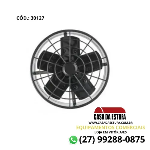 Exaustor Axial Industrial Ventisol 30cm com Chave de Reversão para Cozinha - 127V