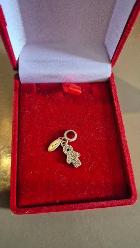 Pingente Vivara Life Filho em Prata 925 com Pedras Incolores