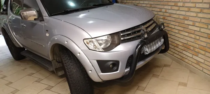 Para-choque de impulsão Keko Triton L200 aço tubo grossoubo grosso