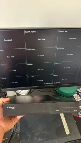 Dvr 16 portas 1 TB disco