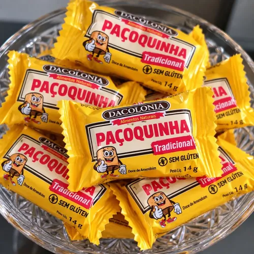 DaColônia Paçoquinha Rolha Tradicional SEM GLÚTEN