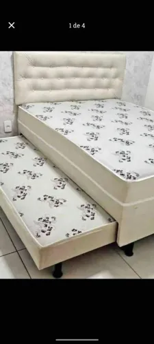 Bicama casal de mola