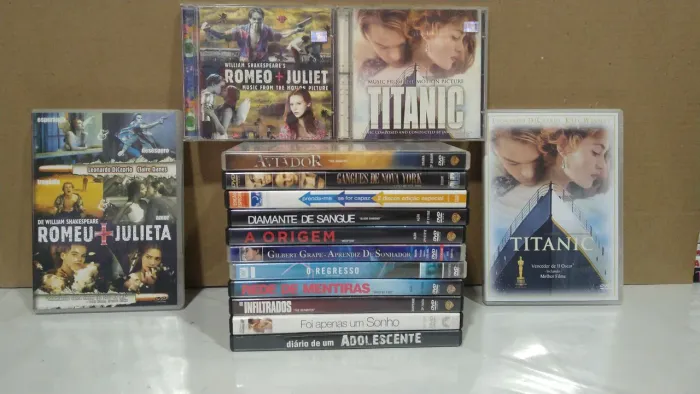 DVDs Leonardo Dicaprio coleção originais