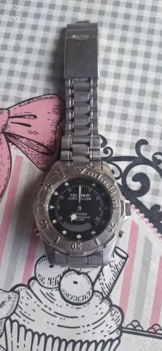 Relógio technos skydiver profissional chronoalarm