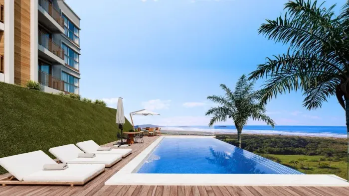 Exclusivo: Apto Alto Padrão FRENTE MAR - COZINHA ITALINEA - Imbituba - aceito permuta