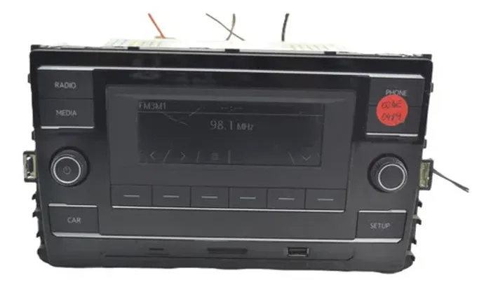 Tela Radio Multimidia Original Polo 2019 Virtus Nivus Preto