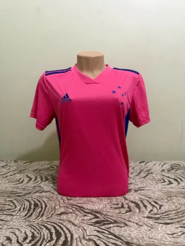 Camisa Cruzeiro Feminina Outubro Rosa - 2022