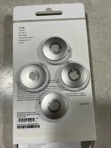 Air Tag 4 Pack Apple Quatro Unidades de Rastreador Original