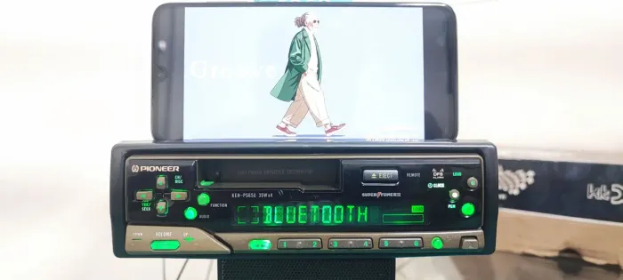 Radio Toca Fitas Pioneer Keh-p5650 Com Bluetooth Lindo