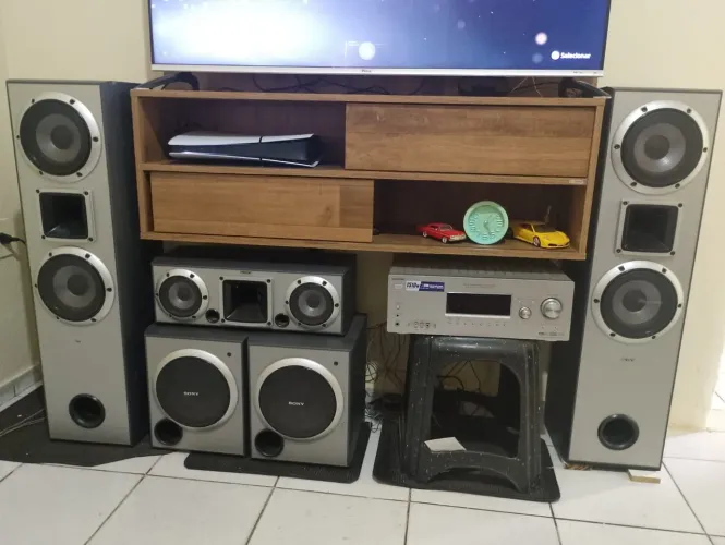 Receiver Sony A/v 6.2 Mod. Str-k1500.Vendo ou troco por iPhone 