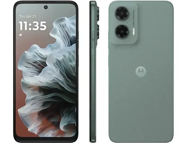 Troco por iphone com retorno $ Motorola Moto g35 5G - 256GB 12GB Cam 50MP com NFC