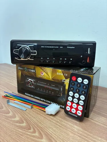 Som automotivo | rádio MP3 Bluetooth