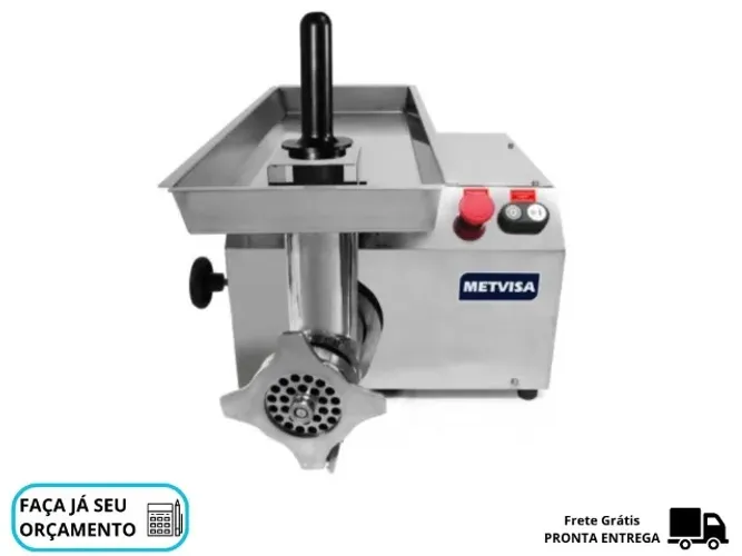 Moedor de Carne Boca 22 Metvisa Novo 220v