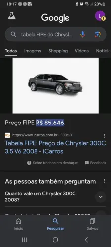 Chrysler 300 C 3.5 V6 249cv 2008