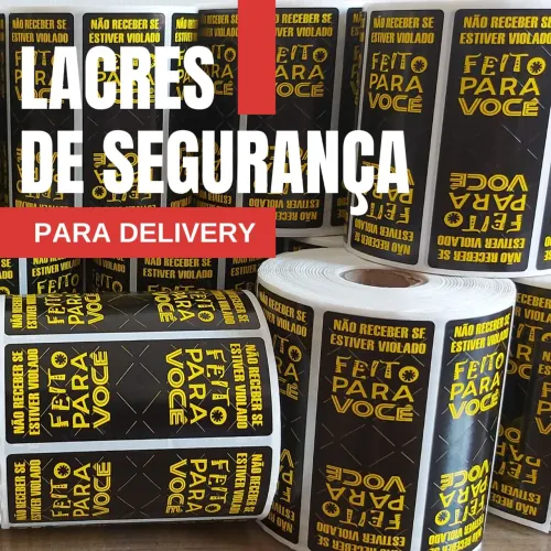 Lacres Serrilhados para delivery