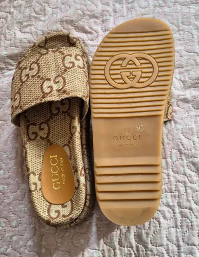 Sandália Gucci Plataforma Original 