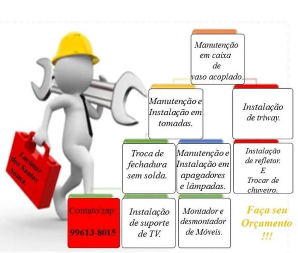 Marido de aluguel (pintura, vidros, elétrica e manutenção e instalação