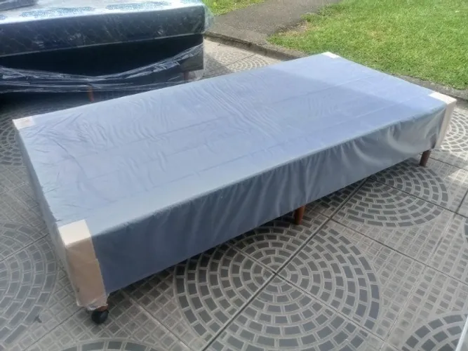 Caixa de box de solteiro parcelo no cartão
