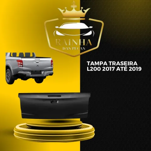 Tampa Traseira L200 2017 até 2019