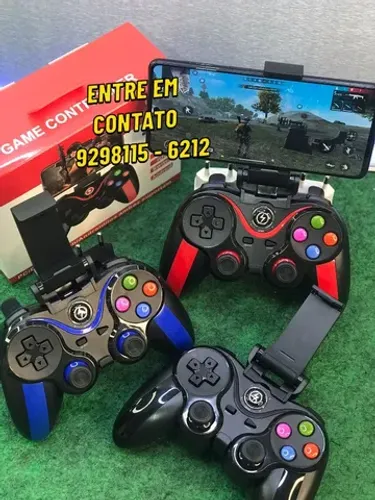 Controle Gamer Bluetooth Para Jogos Pc,P3,P4,Ios,Android-Fazemos Entregas 9h as 22h