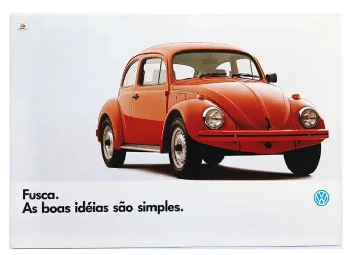 Catálogo, folder Fusca Itamar 1994