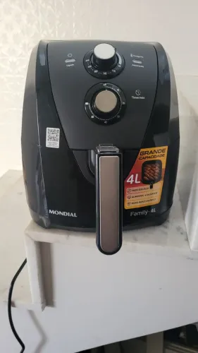 Fritadeira Elétrica sem Óleo/Air Fryer Mondial 4L 220v
