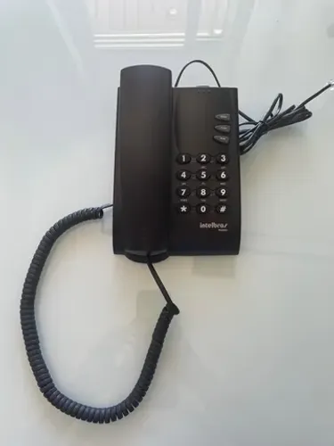 Aparelho de telefone fixo com fio Intelbras pleno 