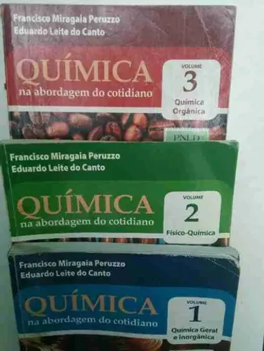 Coleção Química na Abordagem do Cotidiano - 3 Volumes (Ler Descrição)