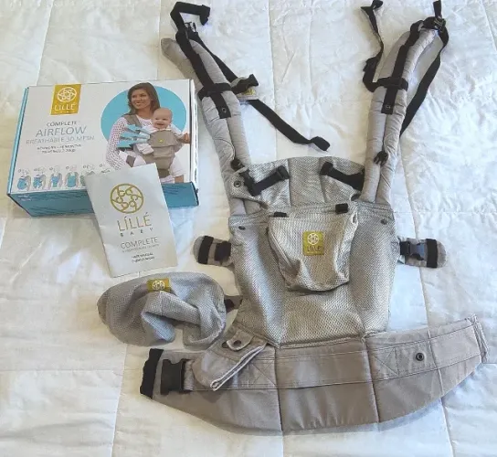 Canguru para Bebê (Baby Carrier) Lille Baby, Ótimo Estado, na Caixa, com Manual