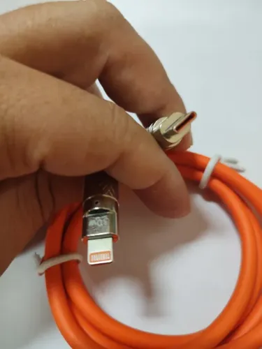 Cabo usb com carregamento rapido para iphone Lightning