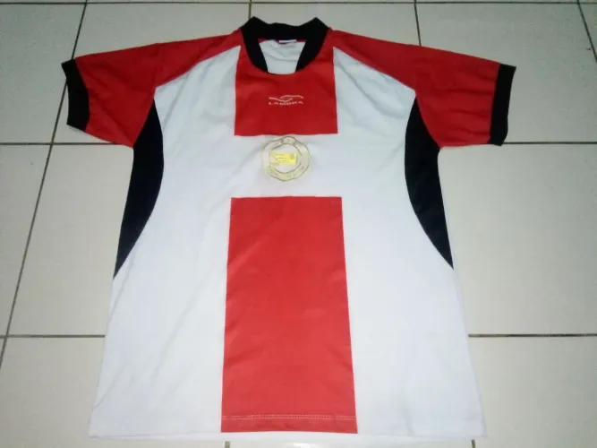Camisa Ibis clube jundiaiense marca lambra tamanho G número 4