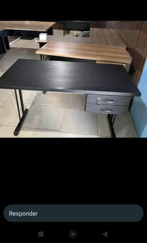 Mesas reta 120x60 sem gaveta