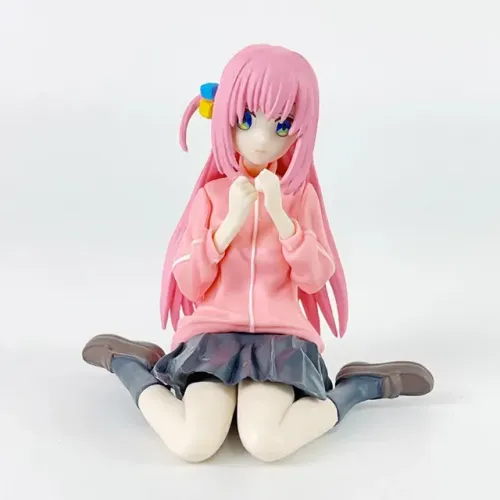 Action Figure Hitori Gotoh - Boneco do anime Bocchi the Rock - Fofa Fofinha
