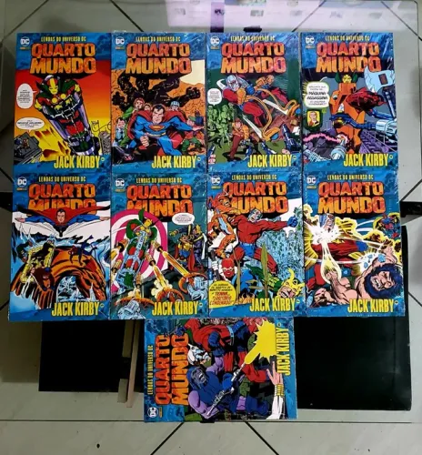 Lendas do Universo DC - Quarto Mundo - Jack Kirby - 9 Volumes