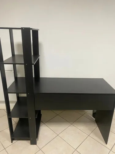 Escrivaninha Mesa Escritório com Prateleiras