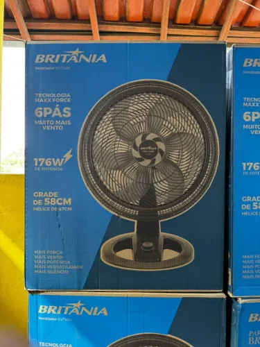 Ventilador Britânia de Parede ou Mesa NOVO