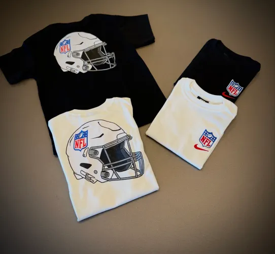 Camiseta Nike x NFL branca infantil