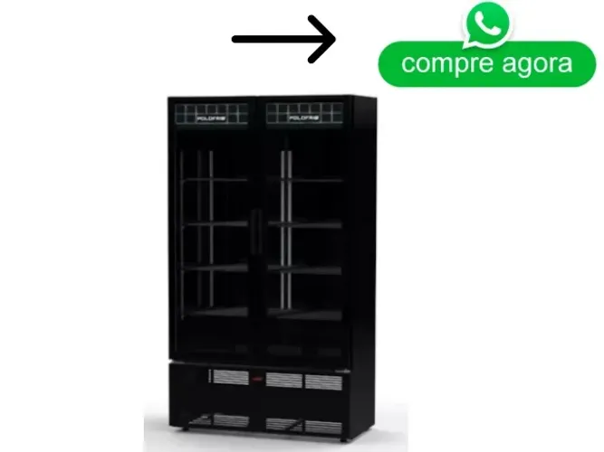 Refrigerador 2 Portas Polo Frio Mondrian Novo