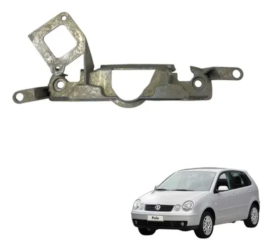 Suporte Macaneta Tampa Traseira Vw Polo 2002 2005 Usado